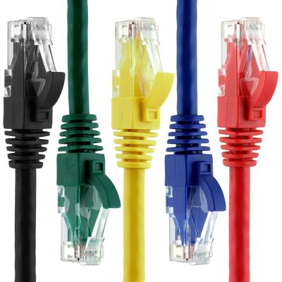 Rj45 メタルコネクタ付き カスタマイズ可能な10フィート Cat6 Utp Cat6 LANケーブル