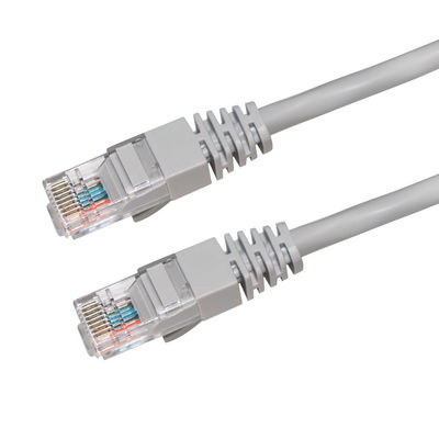 Rj45 メタルコネクタ付き カスタマイズ可能な10フィート Cat6 Utp Cat6 LANケーブル
