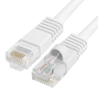 メタルシールド Lszh イーサネットネットワークケーブル 1m Cat6 フラットパッチコード