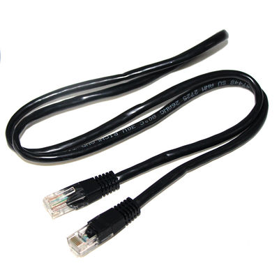 1m Cat6 イーサネットケーブル 3m Flat Stp Utp 30awg Cat6 パッチコード SFTP シールド