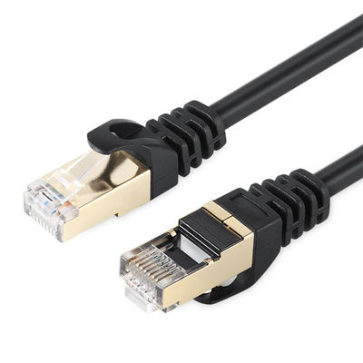 26Awg Cat5e 4 ペア Cat5 Cat6 ネットワークケーブル 25フィート シールド オーダーメイド