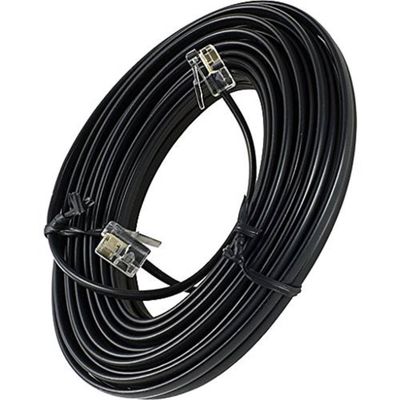 オーダーメイド Rj9 ローリング式電話機ケーブル 5 フィート Rj11 電話ケーブル