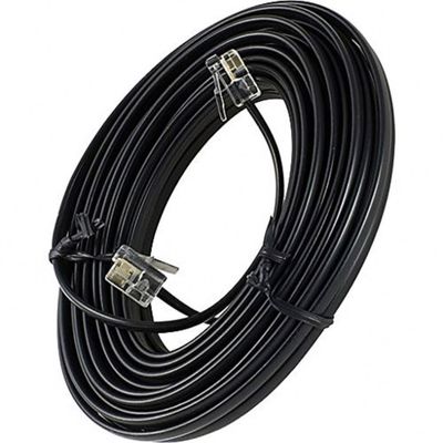 10M 2ペア 4コア 平面電話 銅ケーブル 固定電話 延長ケーブル