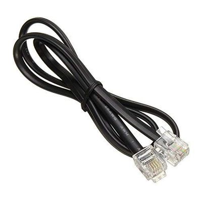 16mhzスピラル電話ケーブル シールド RJ9 RJ11 RJ12 ローリング電話ライン 6P6P 6P4C 4P4C 4P2C