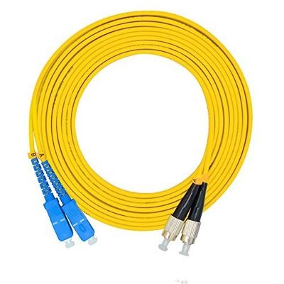 SC-SC デュプレックス光ファイバーパッチケーブル OS2 9/125um シングルモード
