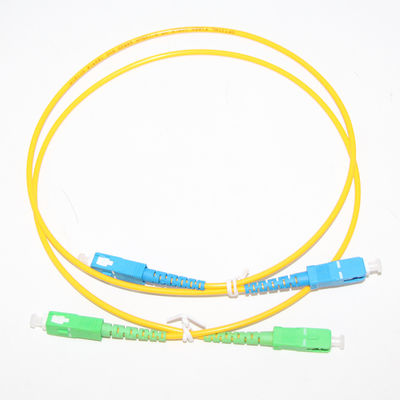 FTTH FTTB Sc To Sc ファイバージャンパー 2 4 6コア 装甲ファイバーパッチリード