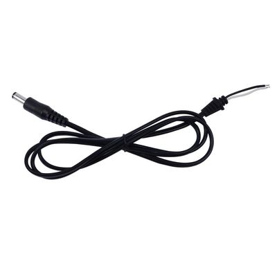DC5521 電源ケーブル 5.5x2.1mm PVC ジャケット 銅導体