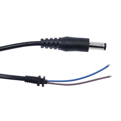 DC5521 プラグコネクタ オープンエンド パワーコードケーブル 銅導体