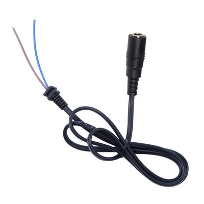 DC5521 電源ケーブル 5.5x2.1mm PVC ジャケット 銅導体