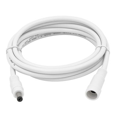 20AWG DC電源 5525 DCプラグ延長ケーブル 男性から女性 5.5mm*2.5mm