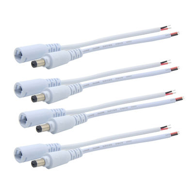 12V 24V DC拡張ケーブル 5.5x2.1mm 5.5x2.5mm 女性用DC電源ケーブル CCTV用