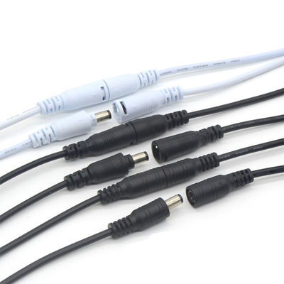 12V 24V DC拡張ケーブル 5.5x2.1mm 5.5x2.5mm 女性用DC電源ケーブル CCTV用