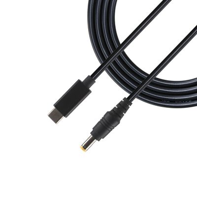 USB-C から DC ステップアップケーブル変換器 12V 9 ヴォルト ルータ ラップトップ 15V 20V 充電器