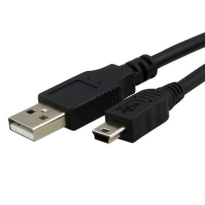 ミニUSBデータ転送ケーブル 1m 3ft USB 2.0 480Mbps カメラMP3充電用
