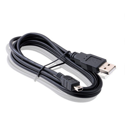 ミニUSBデータ転送ケーブル 1m 3ft USB 2.0 480Mbps カメラMP3充電用