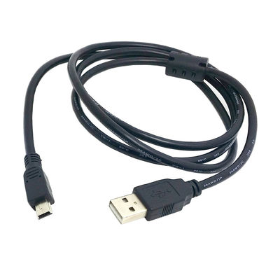 ミニUSBデータ転送ケーブル 1m 3ft USB 2.0 480Mbps カメラMP3充電用