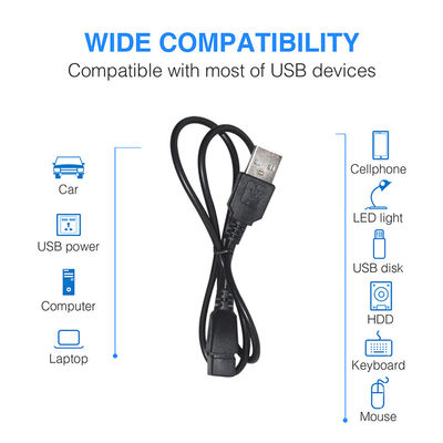 OEM ODM 携帯電話 拡張USB データケーブル 男性から女性 急速充電