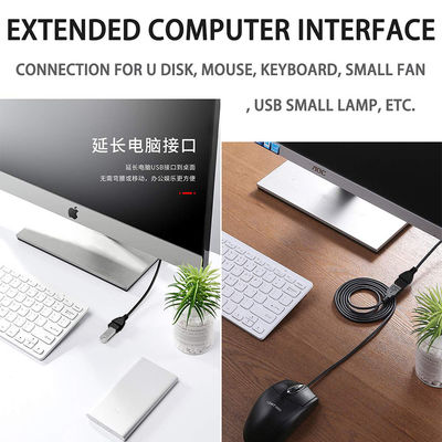 OEM ODM 携帯電話 拡張USB データケーブル 男性から女性 急速充電