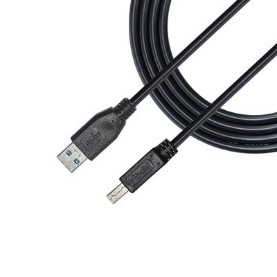 24AWG USBプリンターケーブル USB 2.0タイプ A 男性からB 男性拡張ケーブル
