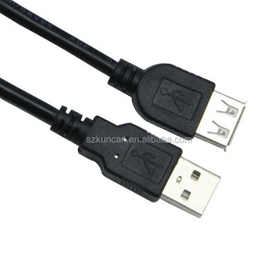 2725 28AWG/1PR 20AWG/2C USBデータケーブル 男性から女性へ 2A 設定可能