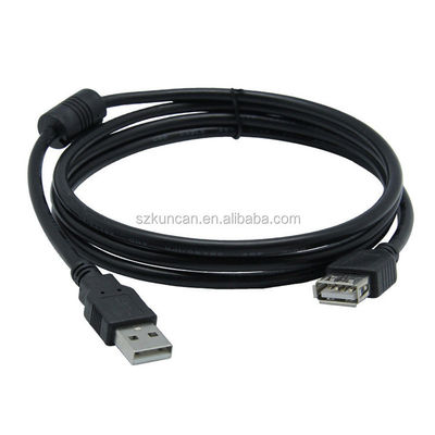 2725 28AWG/1PR 20AWG/2C USBデータケーブル 男性から女性へ 2A 設定可能