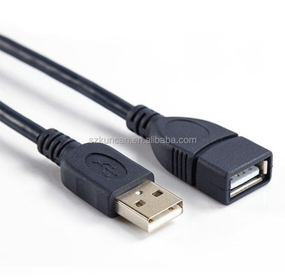 2725 28AWG/1PR 20AWG/2C USBデータケーブル 男性から女性へ 2A 設定可能