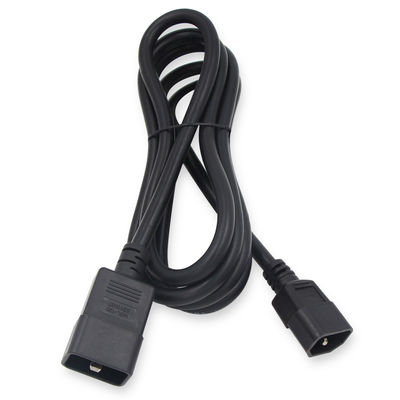 IEC C19 から C20 電源コード 1.5m 250V サーバー PDU