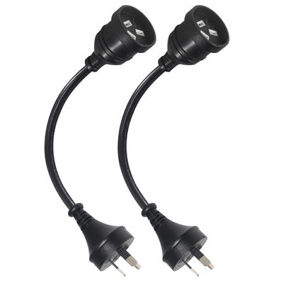 オーストラリア プラグ H05vv-f 3g 3*0.5mm2/0.75mm2 IEC 接続器 電源コード