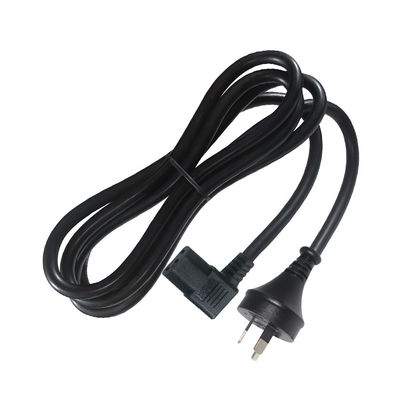 90 度 右角 C13 から SAA 3Pin 電源コード H05VV-F 3G*0.75mm2 PCモニター用 1.2M