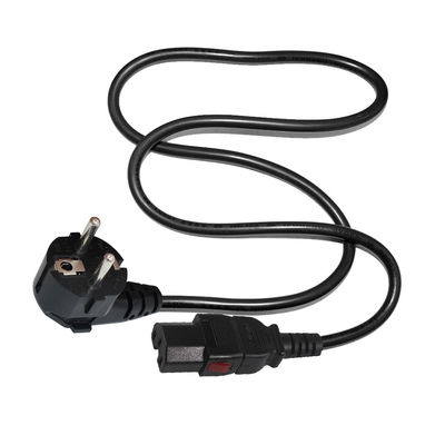 シュコ CEE 7/7 から IEC C15 電源ケーブル 250V 16A 3m