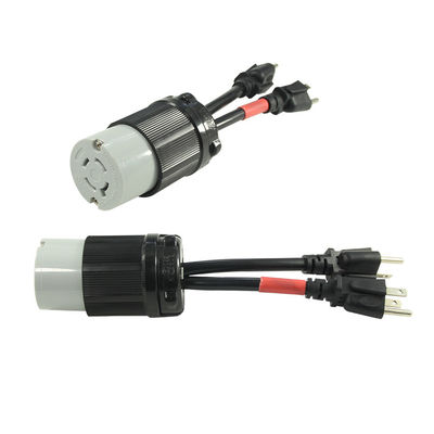 家庭用電器 1ft 14/3 NEMA L14-20C アメリカ証明書付きのコネクタ延長コード