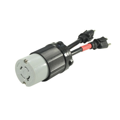 家庭用電器 1ft 14/3 NEMA L14-20C アメリカ証明書付きのコネクタ延長コード