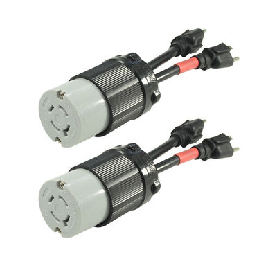 家庭用電器 1ft 14/3 NEMA L14-20C アメリカ証明書付きのコネクタ延長コード