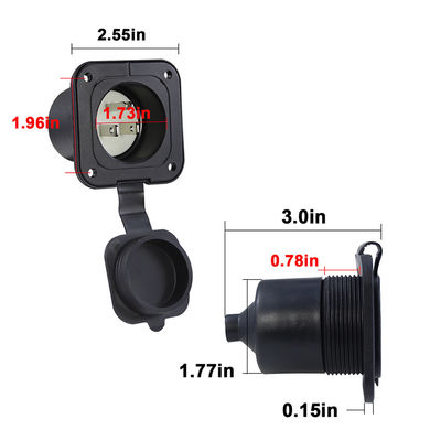 NEMA 5-15R 防水変換電源コード 1M 15A 125V
