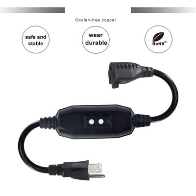 GFCI NEMA 515P から 515R パソコン用AC電源ケーブル