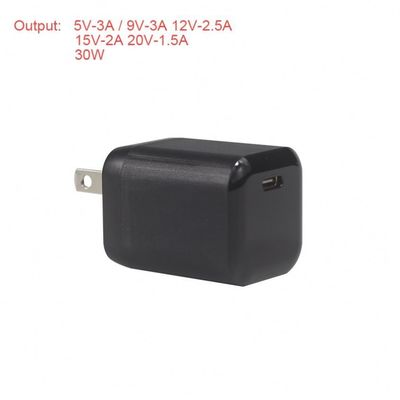シングルポート ユニバーサル ラップトップ GaN PD 充電器 30W 20W 20V 超高速