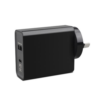 240V 45W QC 3.0 ウォールプラグ 電源アダプタ Euro Usb C 2mケーブル