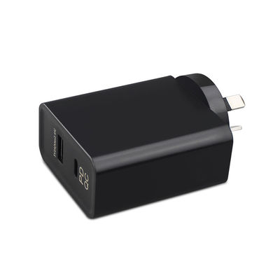 240V 45W QC 3.0 ウォールプラグ 電源アダプタ Euro Usb C 2mケーブル