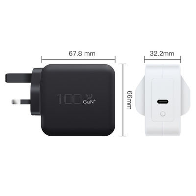 100Wチャージャー シングルタイプCワイヤレスチャージャー GaN Tech 100W USB-C QC30