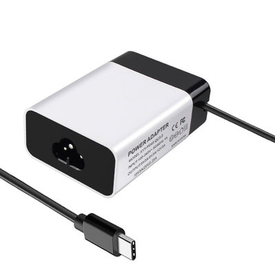 ユニバーサル Iec C6 入力型 C型 ラップトップ充電器 45W出力 急速充電 3.0