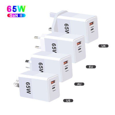 EU US UK AU GaN 140w 120w 65W 45w QC2.0機能のノートパソコンUSB C充電器