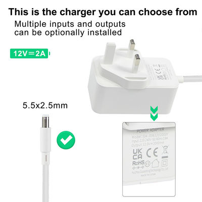 uk 5V 2A LED ストライプライト 電源アダプタ 保護機能 短回路保護