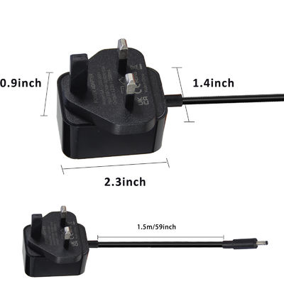 uk 5V 2A LED ストライプライト 電源アダプタ 保護機能 短回路保護