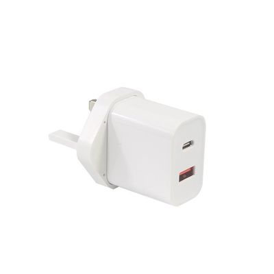 1A+1C USB 移動充電器 急速充電タイプC 急速 30W 壁 UK Qc 充電