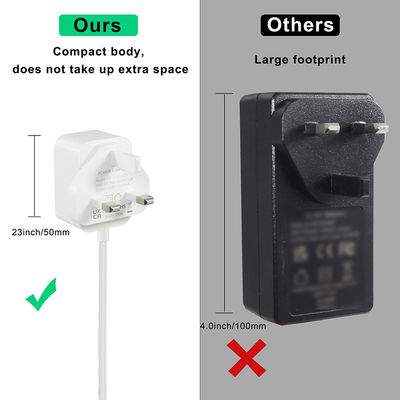 DC 12V2A電源アダプター 2000mA 24W AC/DC変換器 5.5 x 2.5mm 2.1mmプラグ