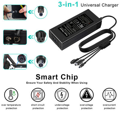 3 in 1 ユニバーサル充電器 入力 100-240V IEC C8 入口 42V 2A ラップトップ電源アダプタ