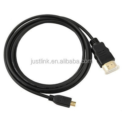 高速5FT 1.5M V1.4 男性から男性へ HDMIからマイクロHDMIケーブル HDTV PS3 XBOX 3D LCD