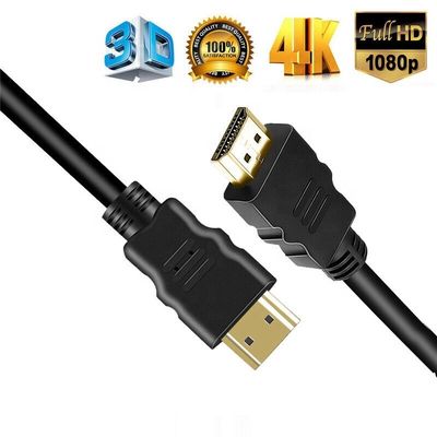 カスタマイズされた長さ2.0バージョン HDMIケーブル 4K 60Hz 3D1080P 18Gbps 1M/2M/3M