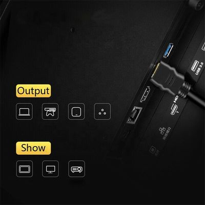 カスタマイズされた長さ2.0バージョン HDMIケーブル 4K 60Hz 3D1080P 18Gbps 1M/2M/3M