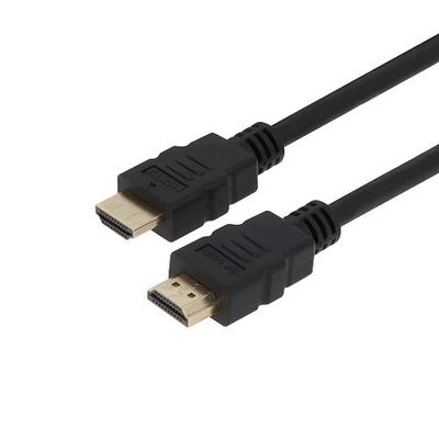 1M-30M 黒色 4K HDMIケーブル 帯状シールド付き 24k ゴールドプレート 男性-男性2.0 3D 60Hz